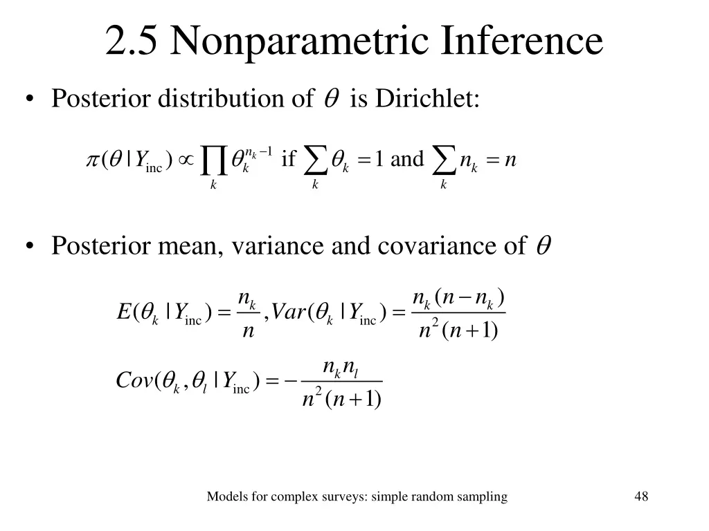 2 5 nonparametric inference