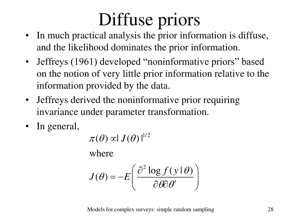 diffuse priors