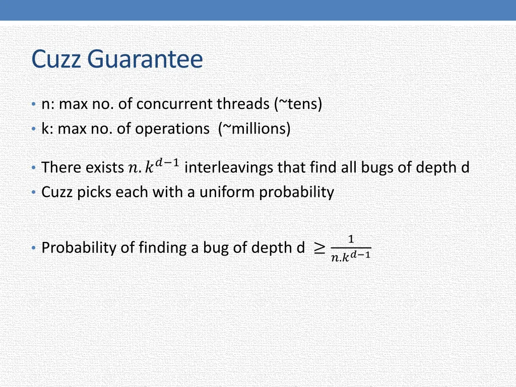 cuzz guarantee