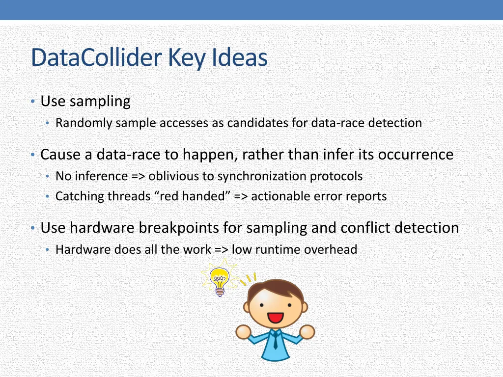 datacollider key ideas