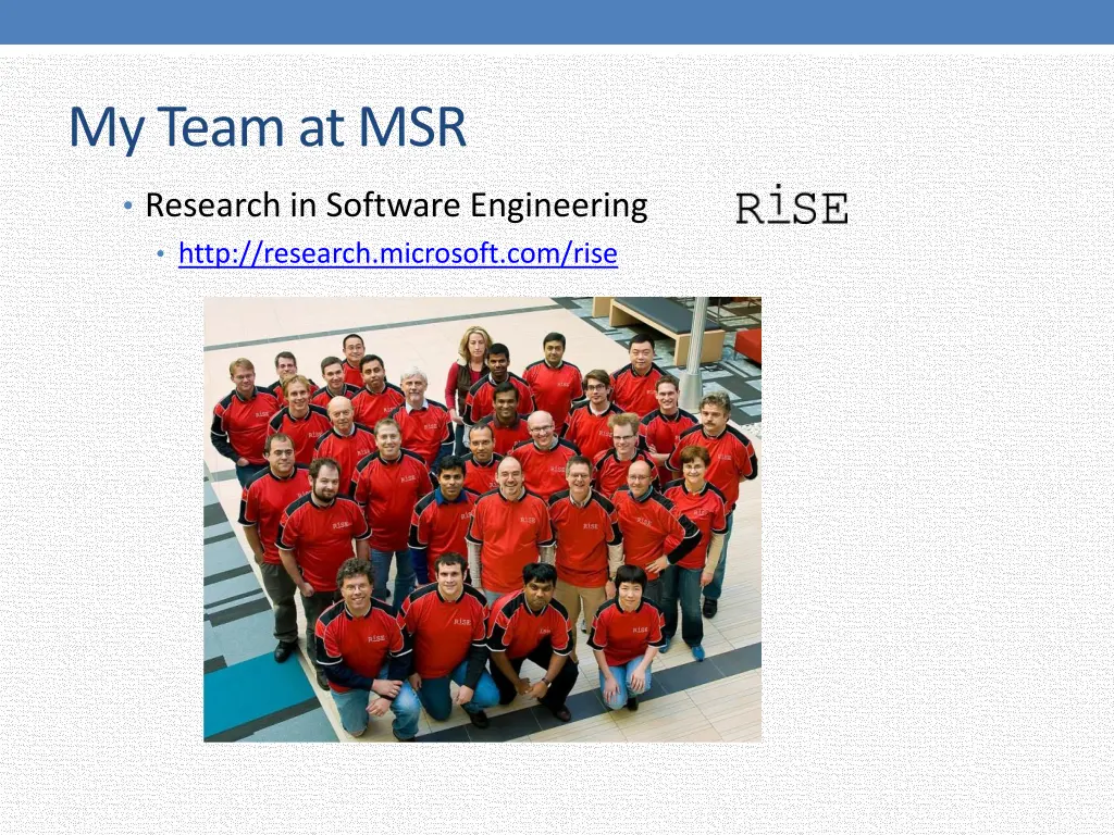 my team at msr