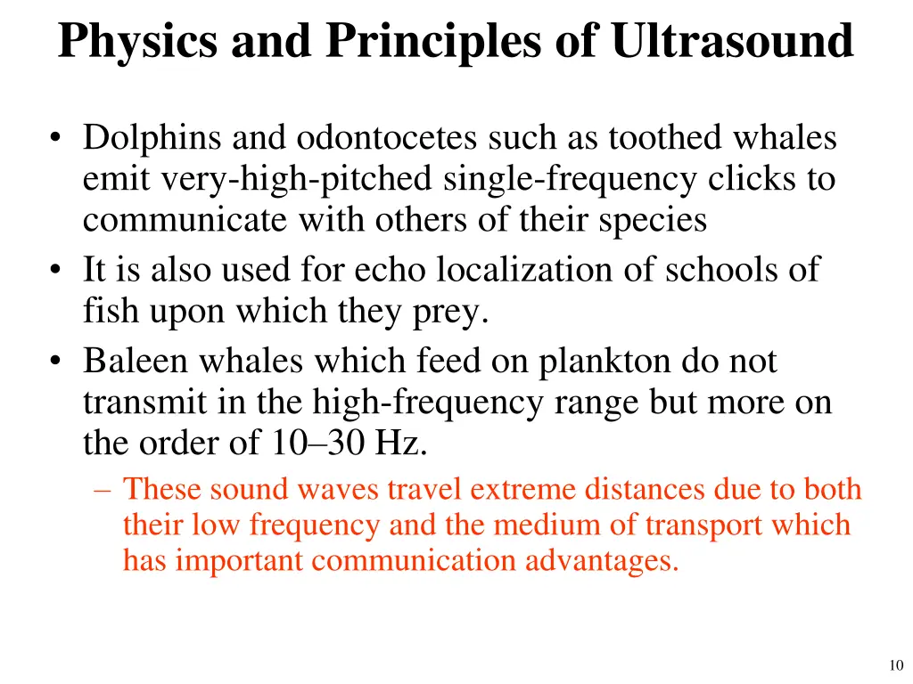 physics and principles of ultrasound 2