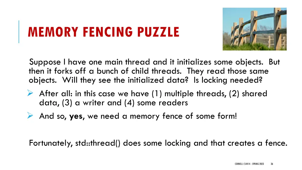 memory fencing puzzle