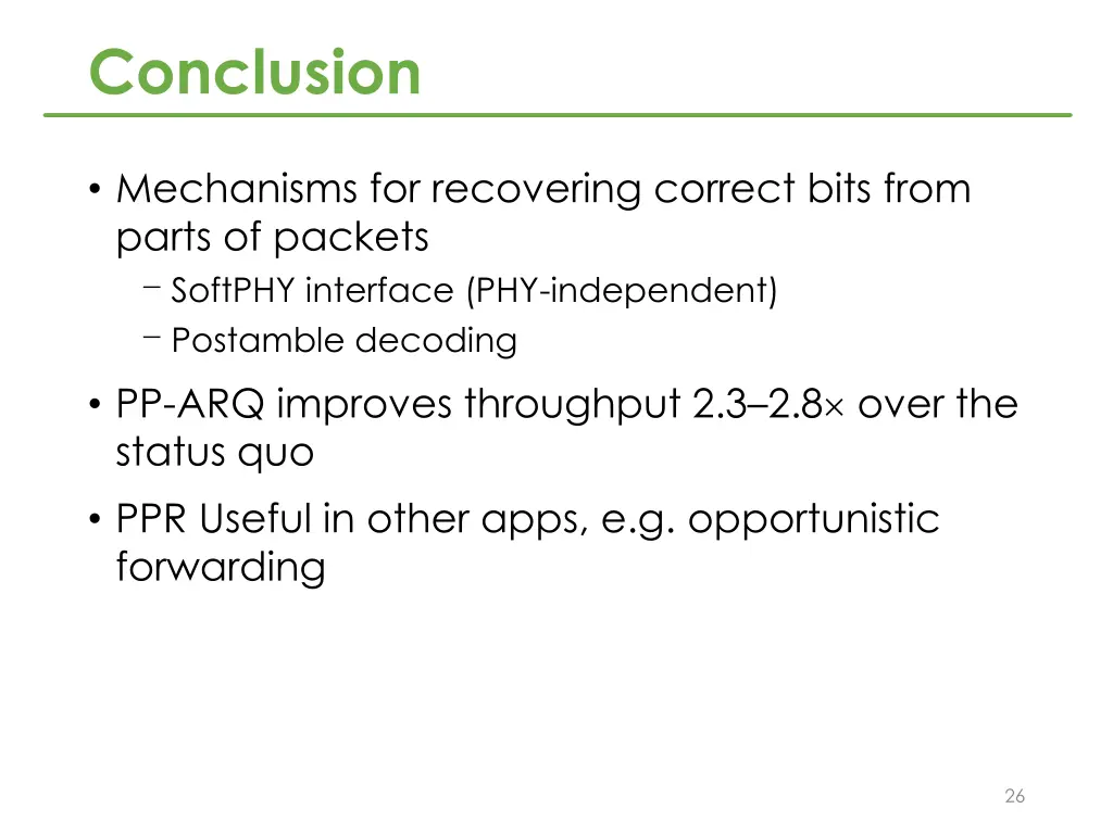conclusion