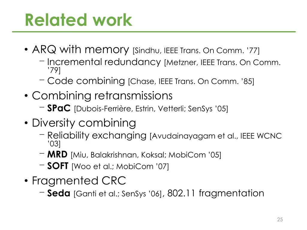 related work