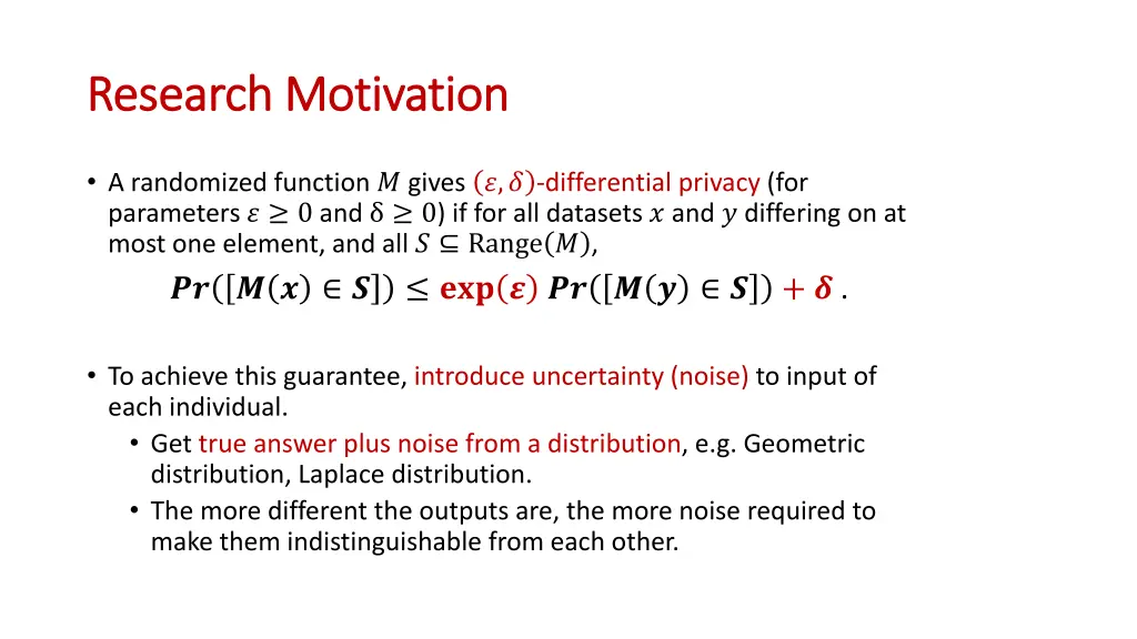 research motivation research motivation 1