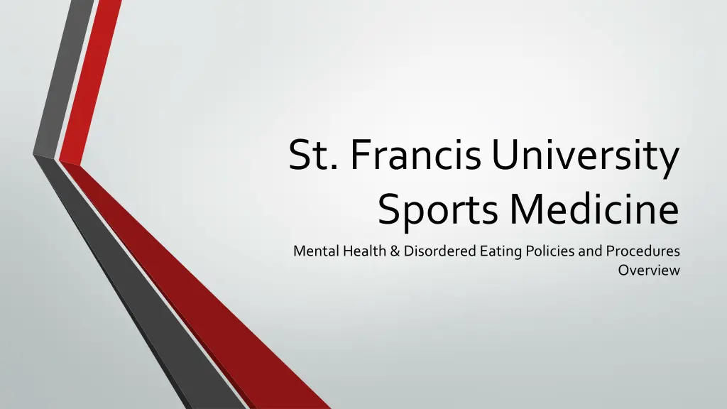 st francis university sports medicine 1