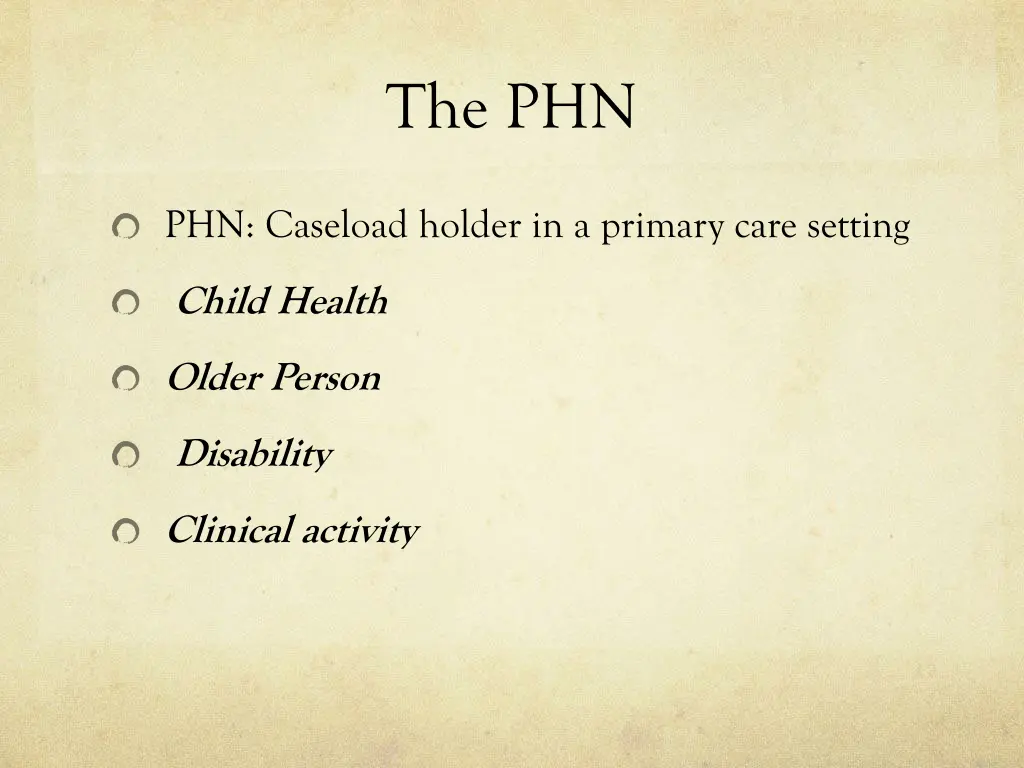 the phn