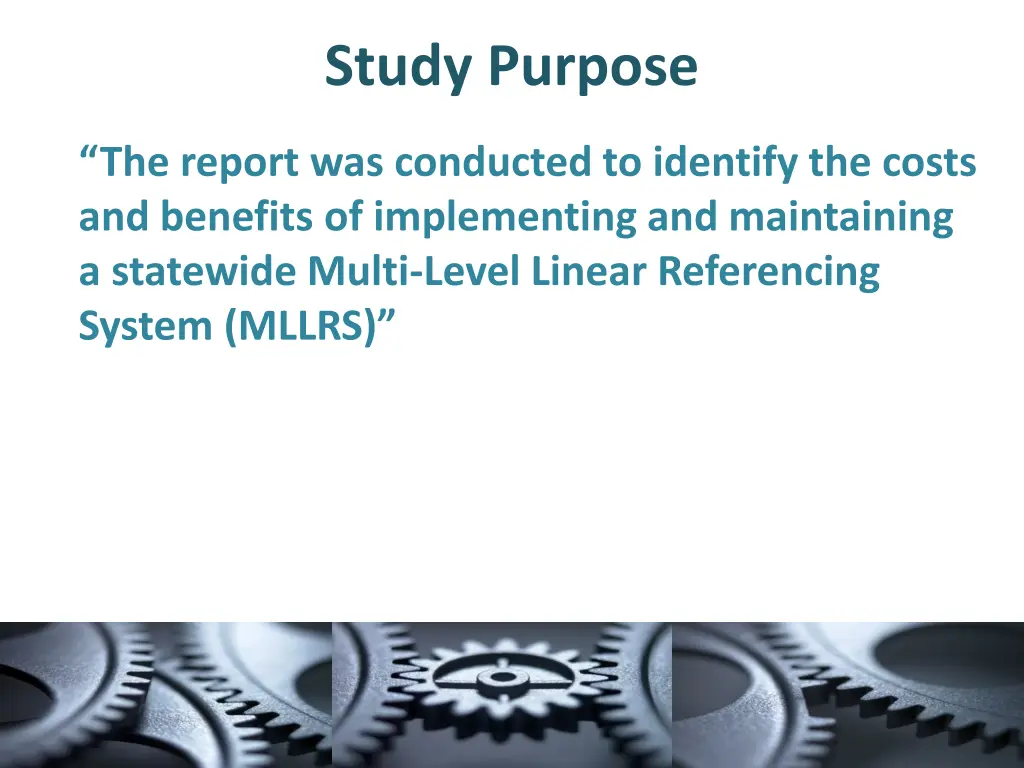 study purpose
