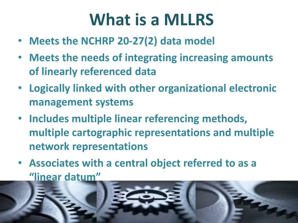 what is a mllrs