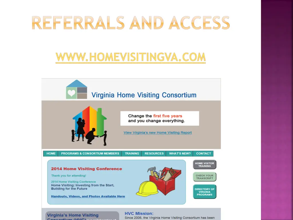 referrals and access