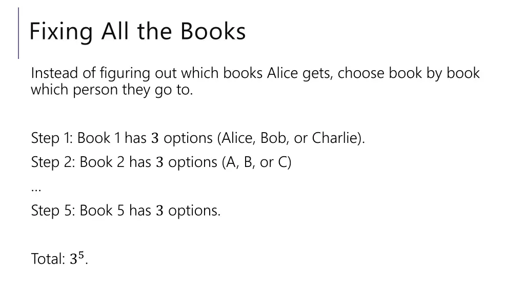 fixing all the books 1