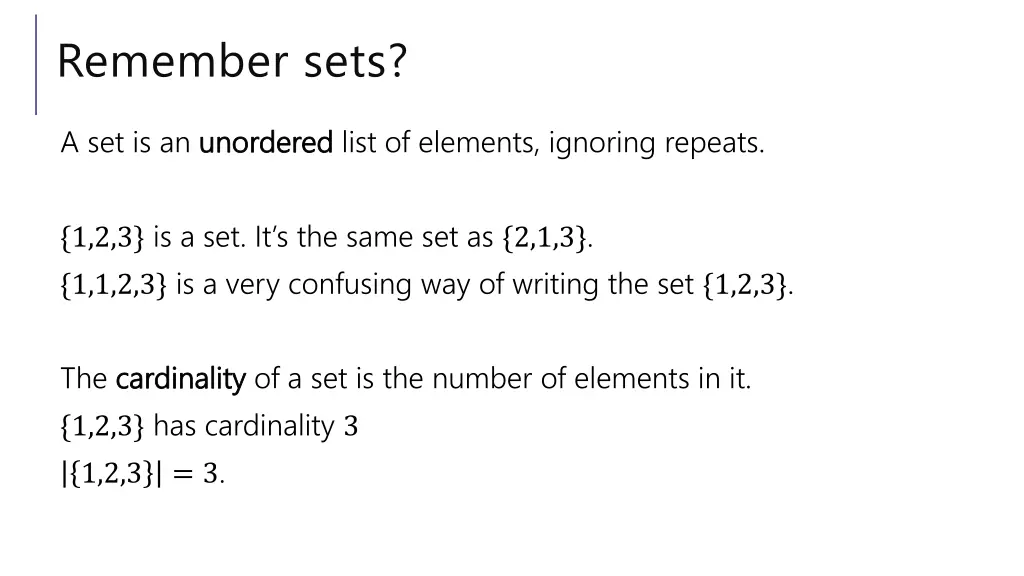 remember sets
