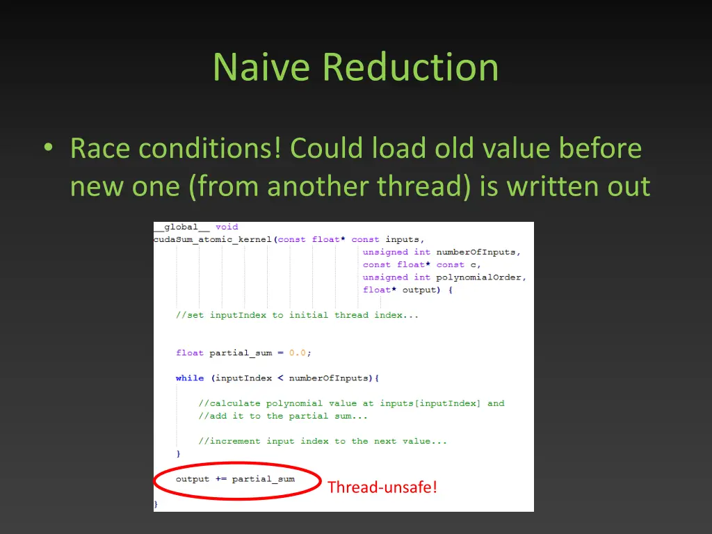 naive reduction 1