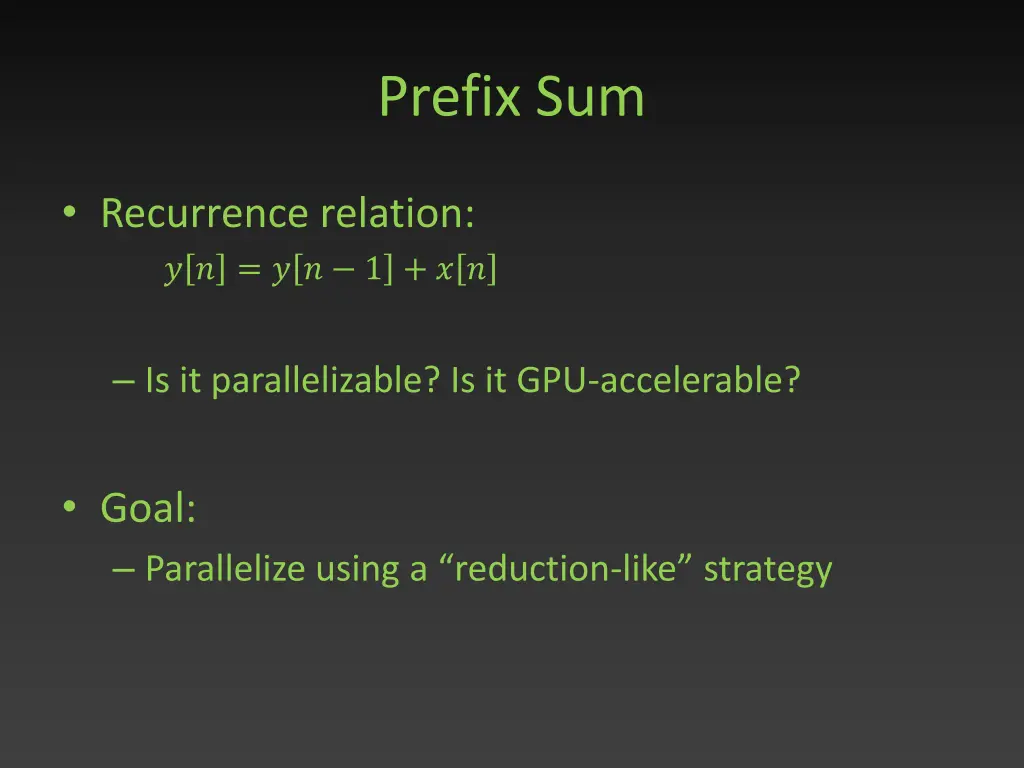 prefix sum 3