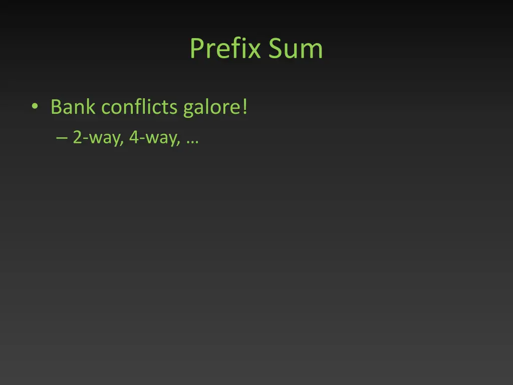 prefix sum 4