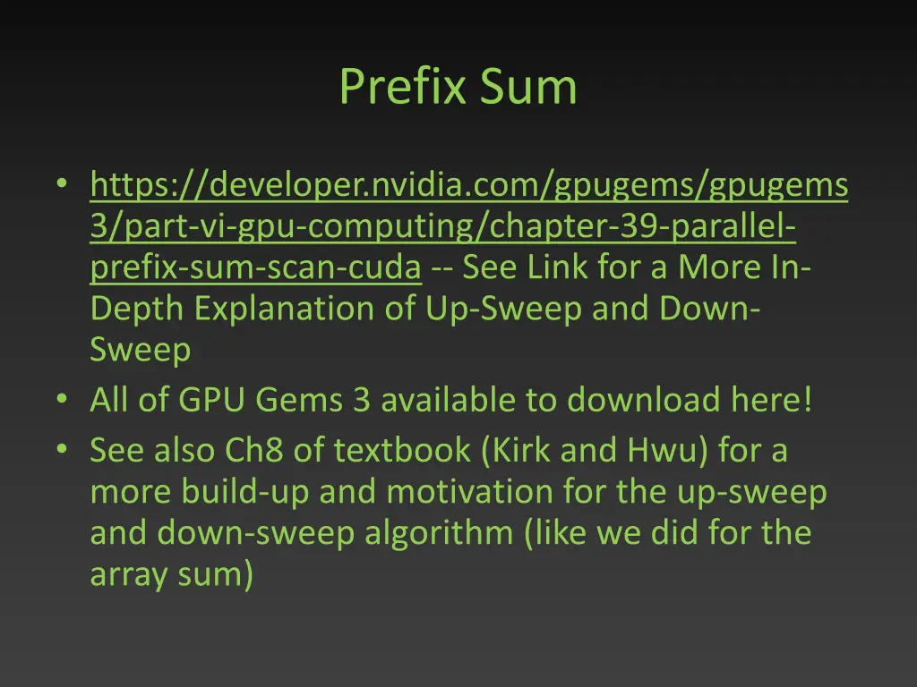 prefix sum 6