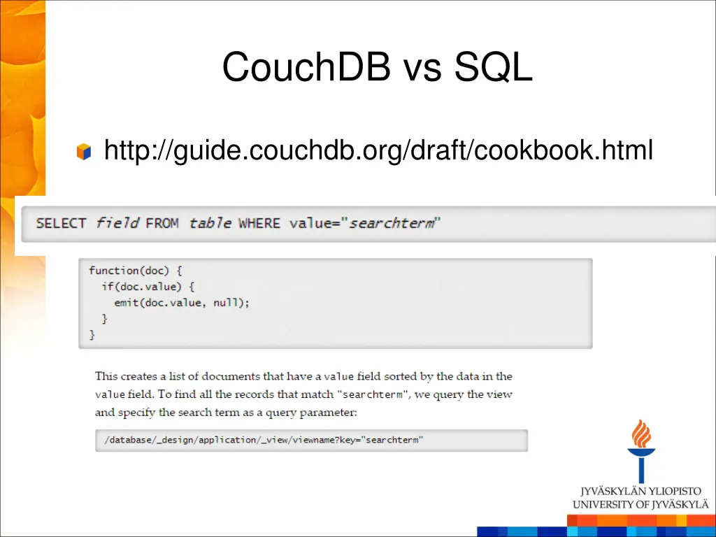 couchdb vs sql