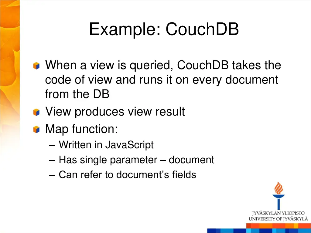 example couchdb