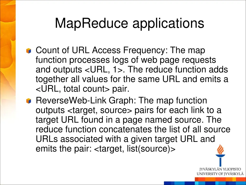 mapreduce applications