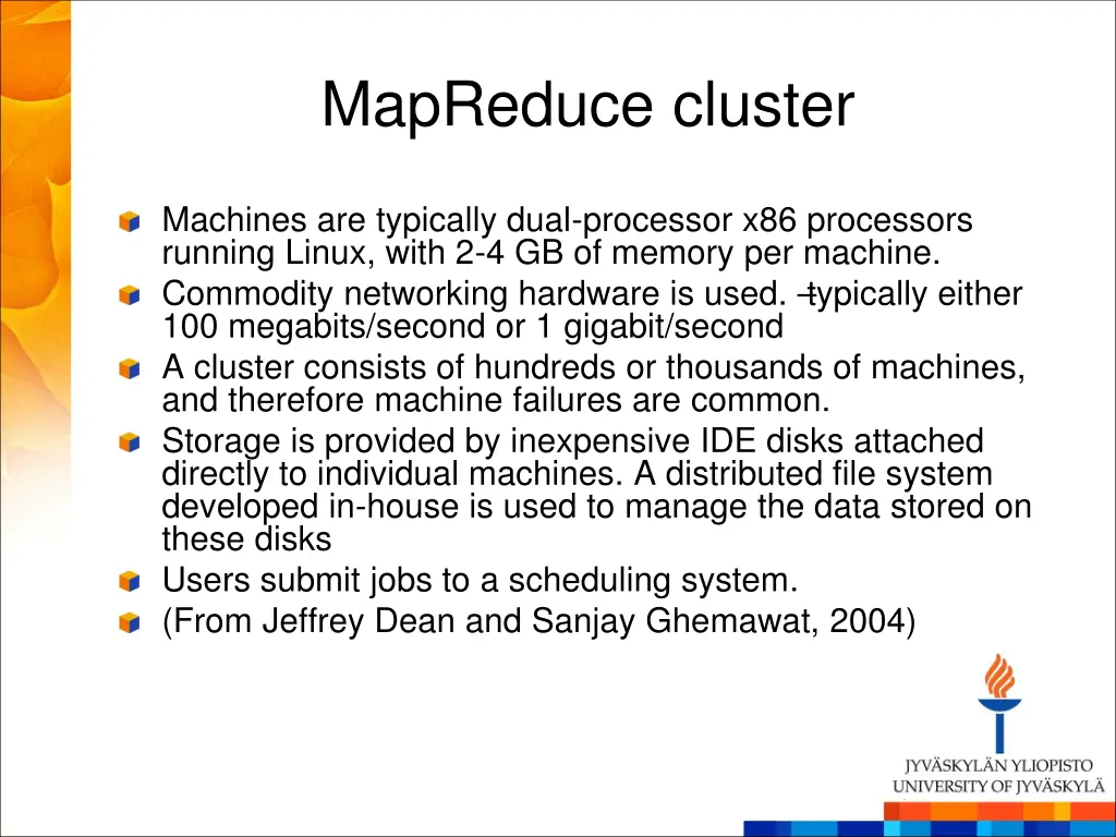 mapreduce cluster