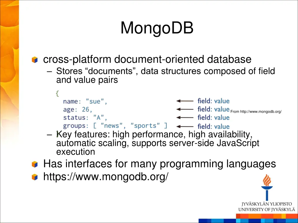 mongodb