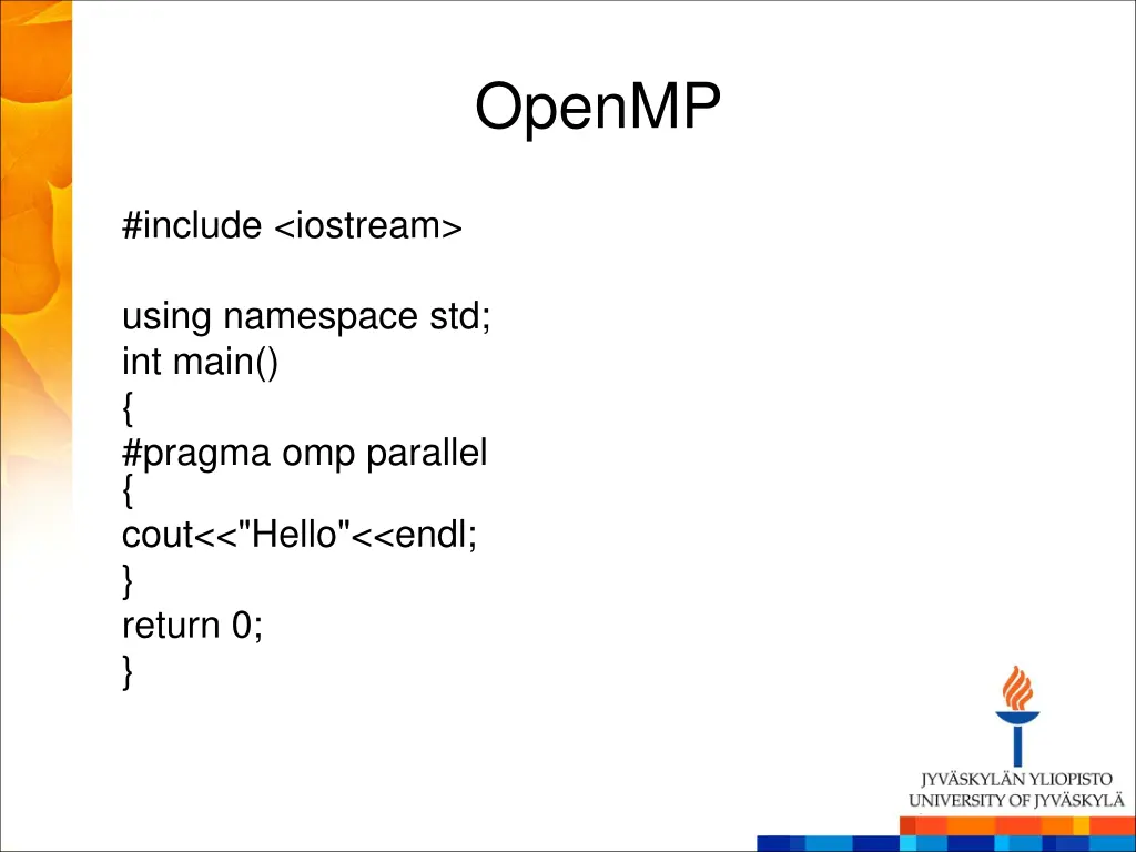openmp 1