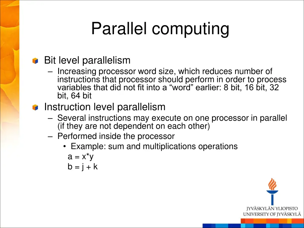 parallel computing 1