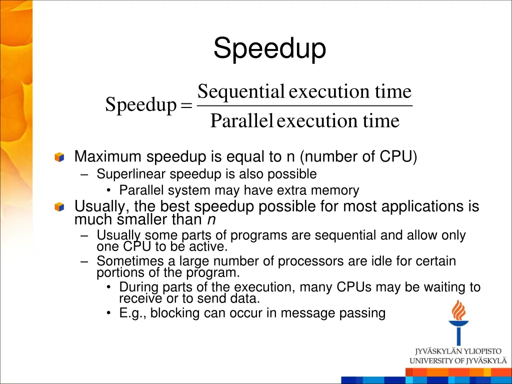 speedup