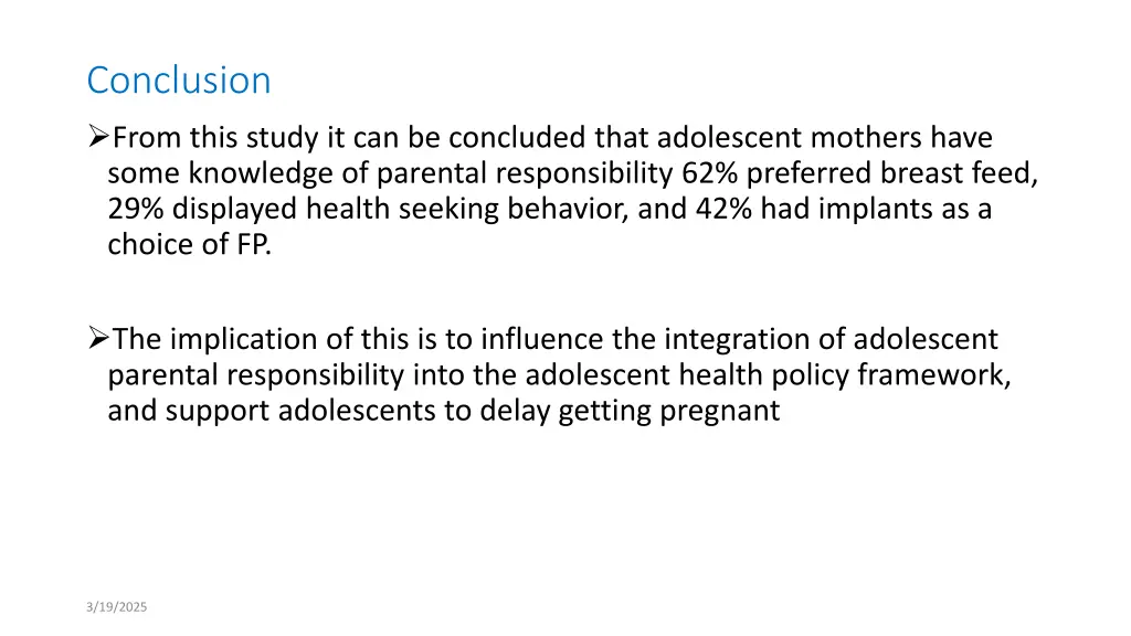conclusion from this study it can be concluded