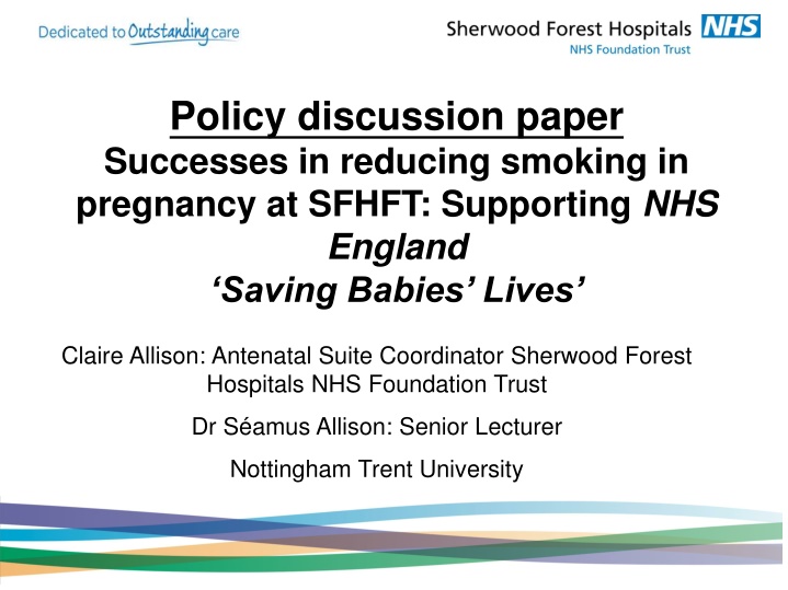 policy discussion paper successes in reducing