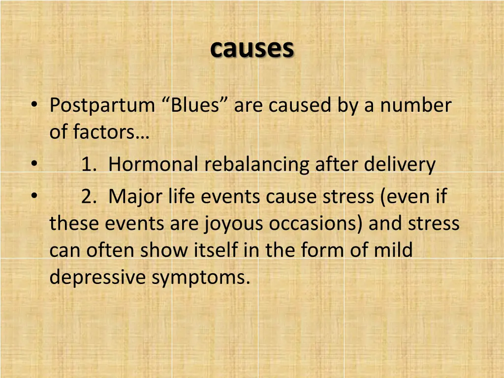 causes
