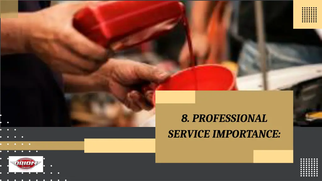 8 professional service importance