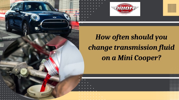 how often should you change transmission fluid