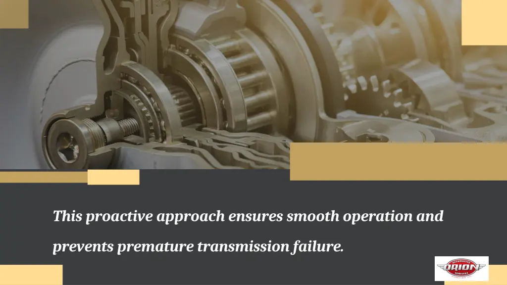 this proactive approach ensures smooth operation