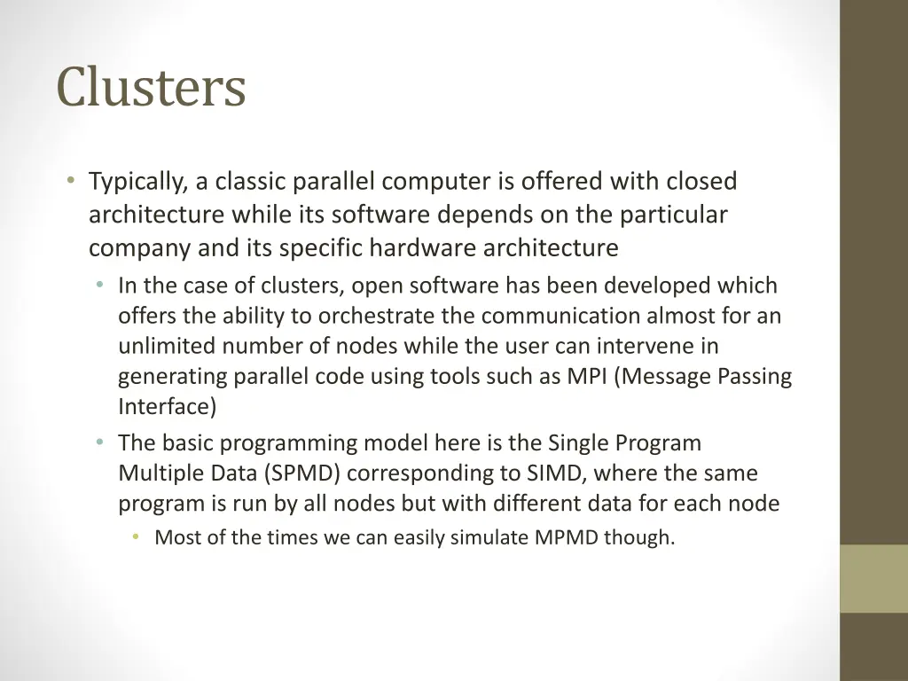 clusters 3
