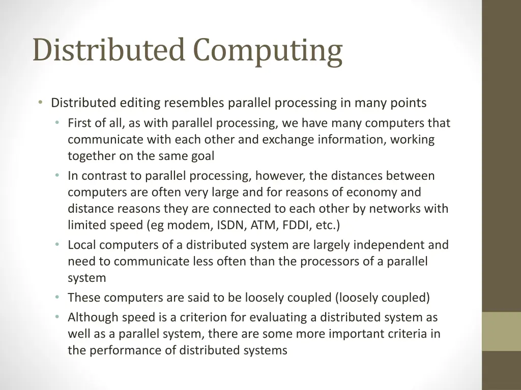 distributed computing