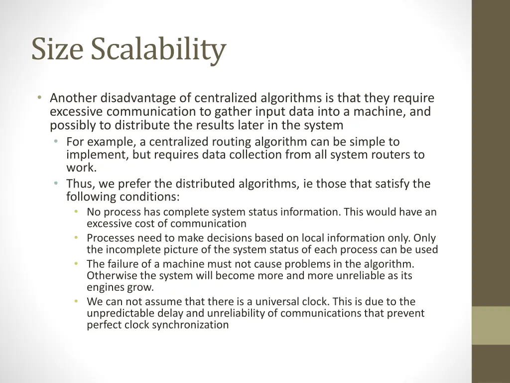 size scalability 3