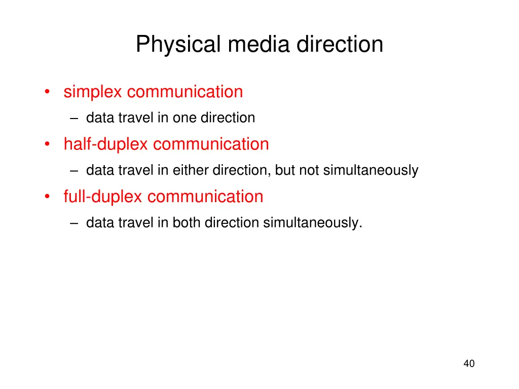 physical media direction