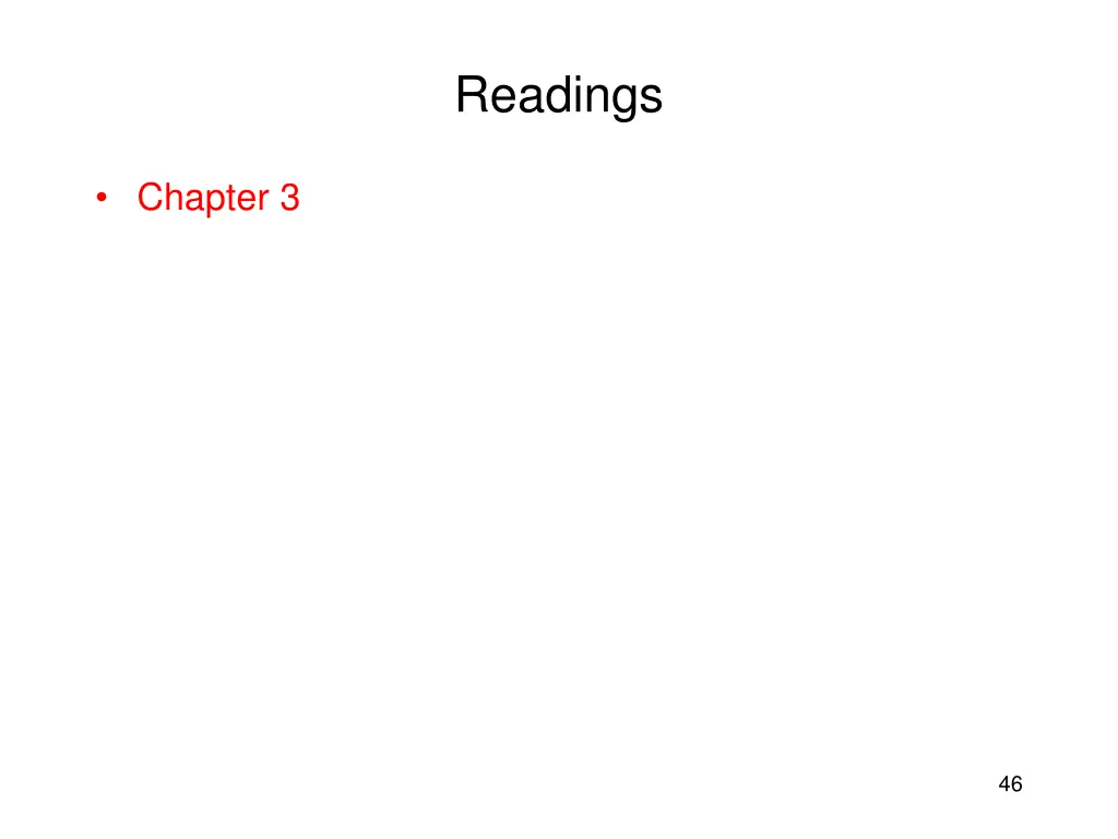 readings