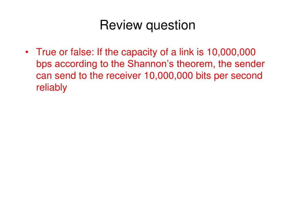 review question 5
