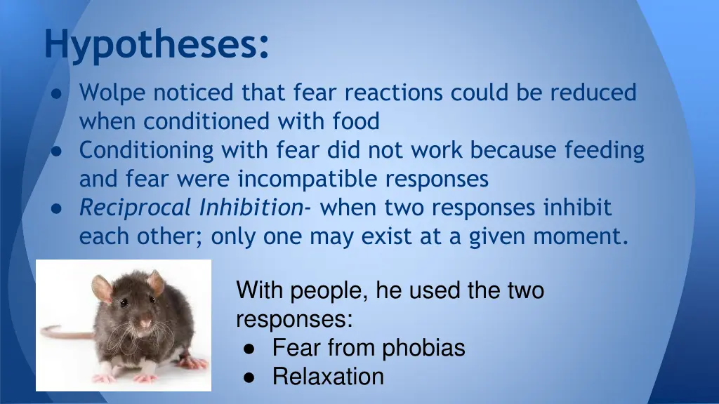 hypotheses