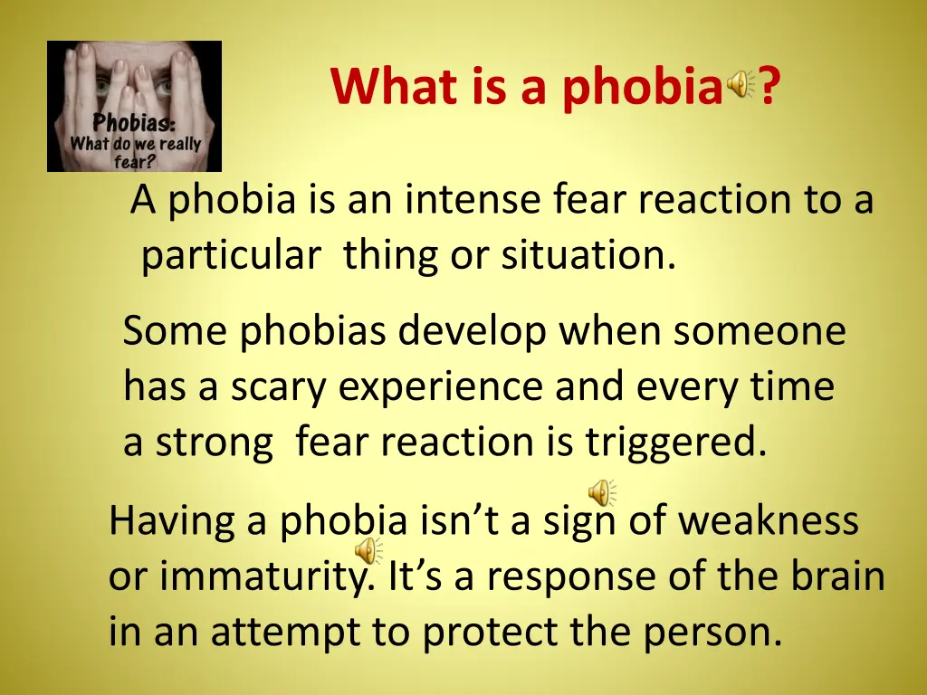 what is a phobia