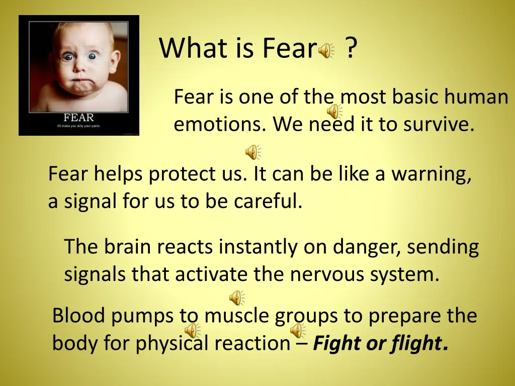 what is fear
