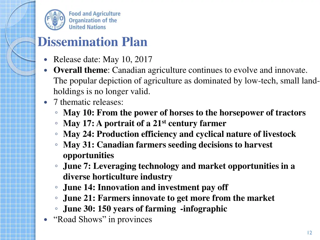 dissemination plan