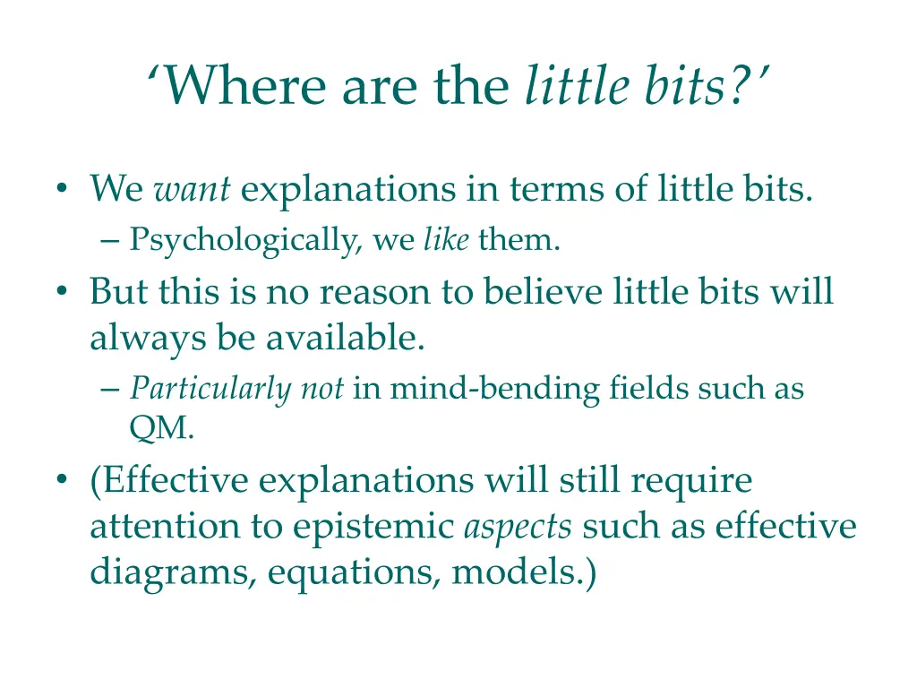 where are the little bits