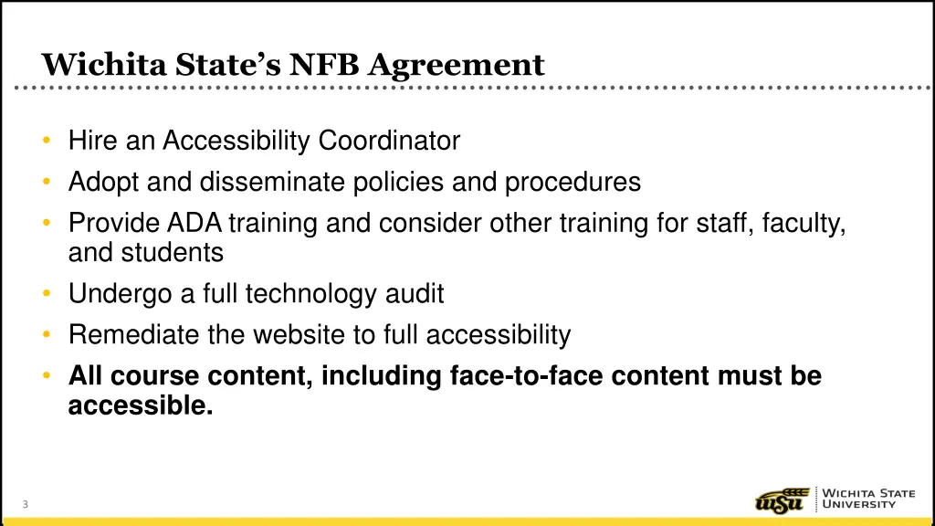 wichita state s nfb agreement