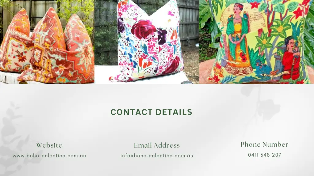 contact details
