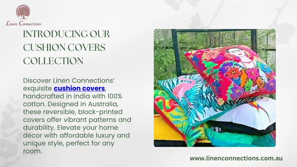 discover linen connections exquisite cushion