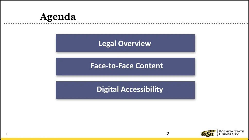 agenda